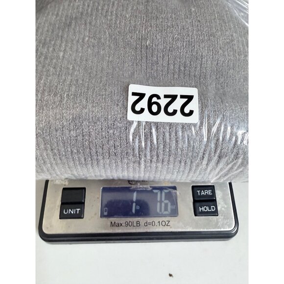 NWT Zara Knit Midi Dress Womens S Gray Knitted Bodycon Ribbed Stretch - Picture 10 of 10